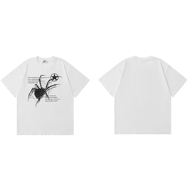 Oversized Y2k Black Spider