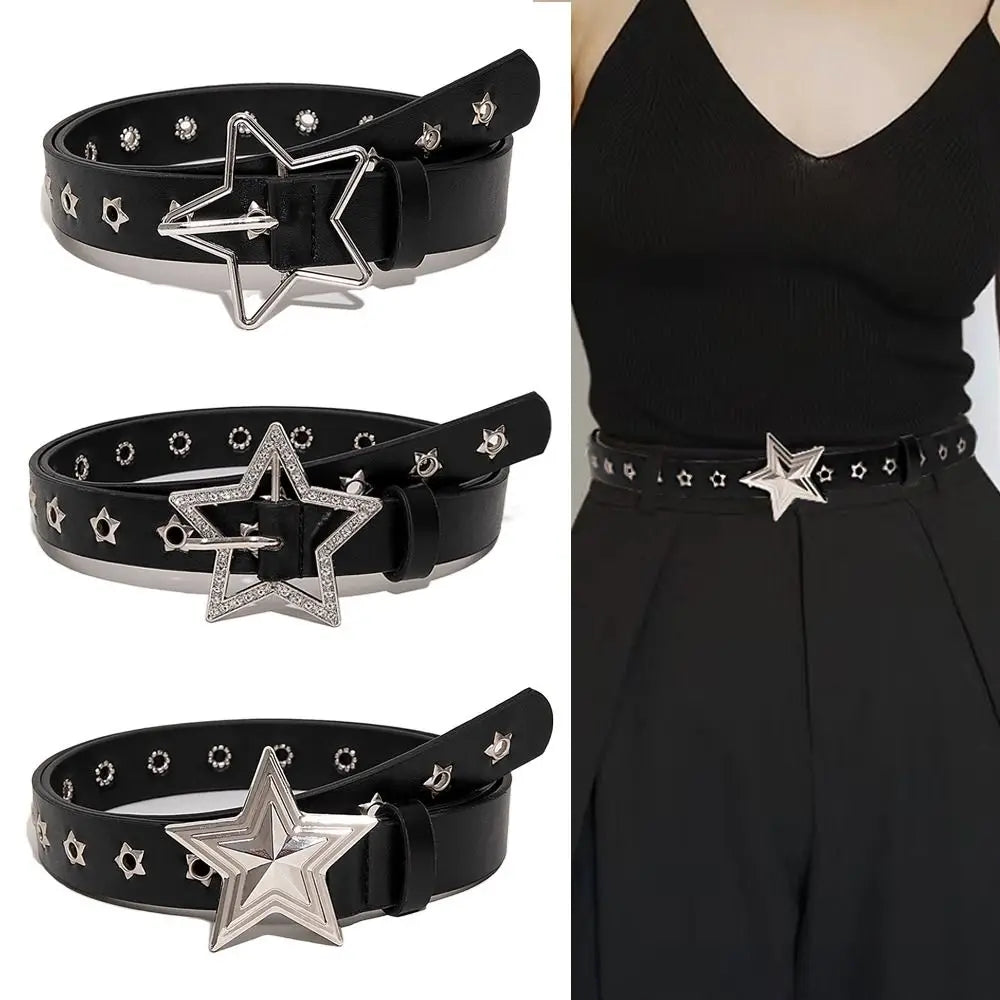 Fashion Star Belts Y2k