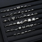 51 Pcs Ring Set Gothic Rings