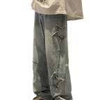 Fashion Five-pointed Star Jeans