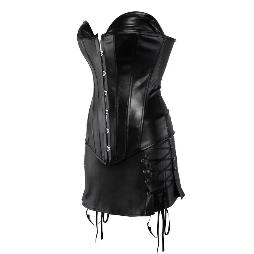 Gothic Leather Corset