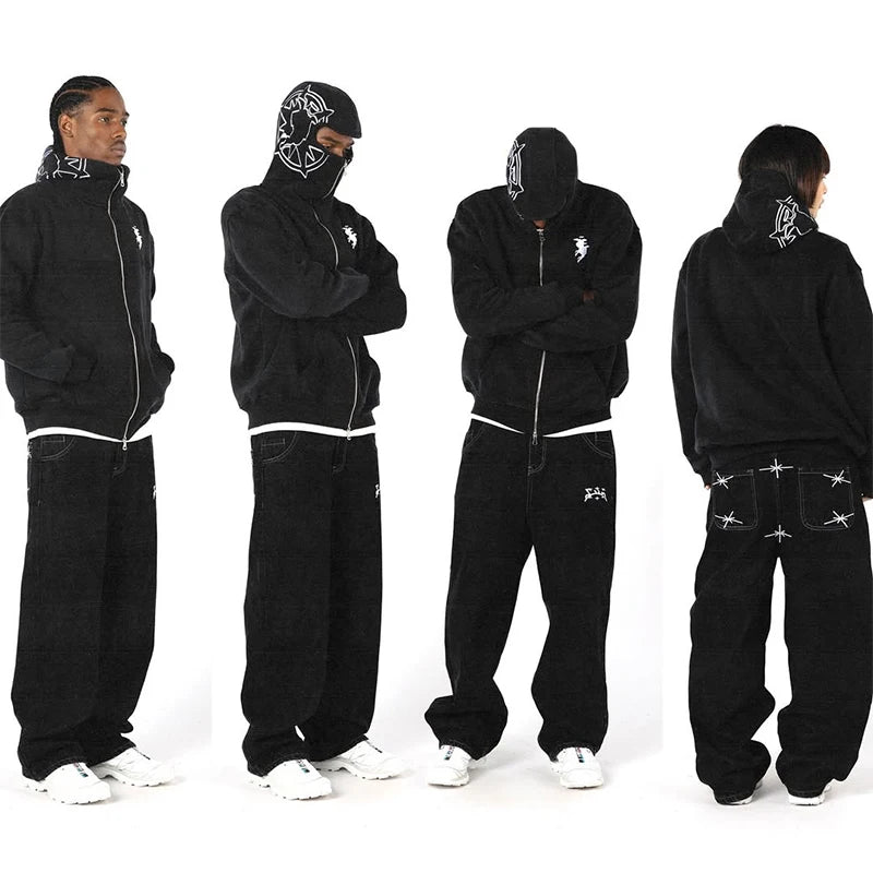 Streetwear Hoodie Y2K Oversized