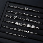 51 Pcs Ring Set Gothic Rings