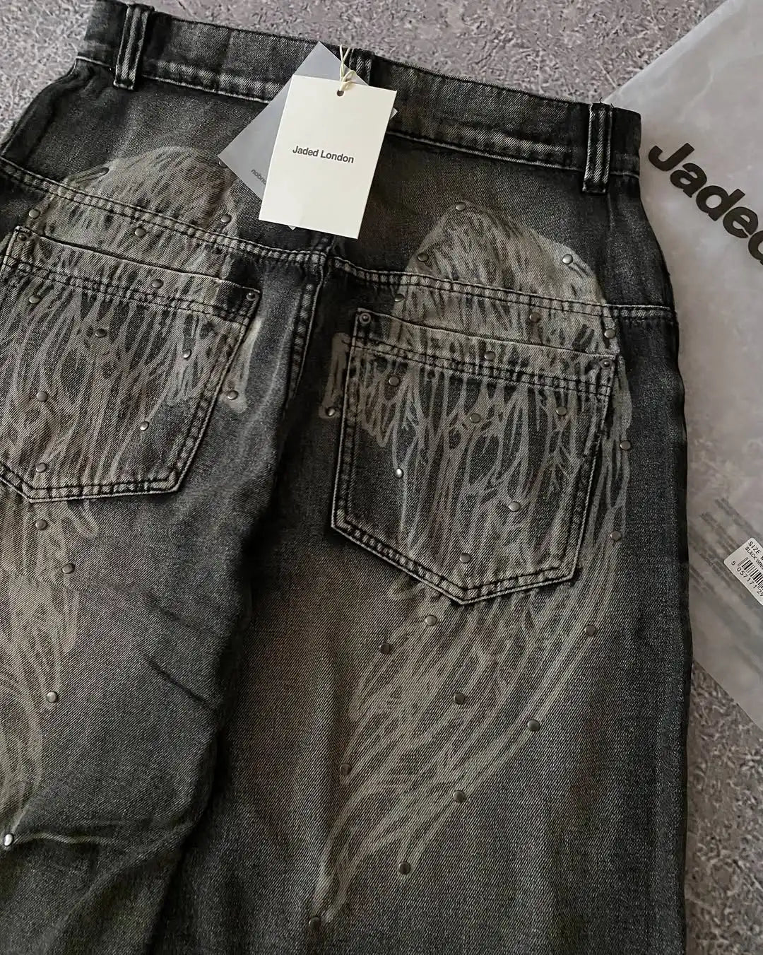 Y2K Shorts Streetwear Wing